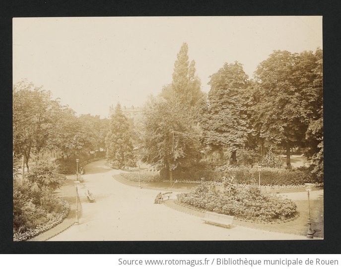 [jardin de Solférino (square Verdrel)] | Rotomagus | Rouen nouvelles ...