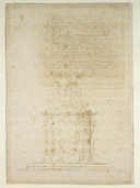 Projet de monument à Louis XV (Verso)