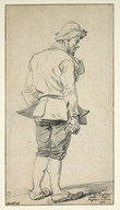 Portrait-charge du peintre Joseph-Barthélémy Le Bouteux